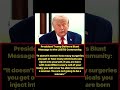 Trump's Controversial Message Sparks Heated Debate Across America