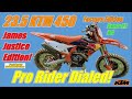 20235 ktm 450 factory edition with factory connection suspension