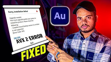 Adobe Audition Error General Import Failure, Sorry Installation Failed, Error Code 195, How to Fix