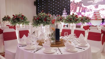 ẤN TƯỢNG VỚI CÁC GÓI TRANG TRÍ TIỆC CƯỚI ĐA DẠNG TẠI CLARIS PALACE