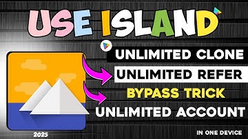 HOW TO USE ISLAND APP !! FOR UNLIMITED REFER BYPASS