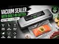 Vacuum Sealer Review | Food Vacuum Machine with Built-In Cutter