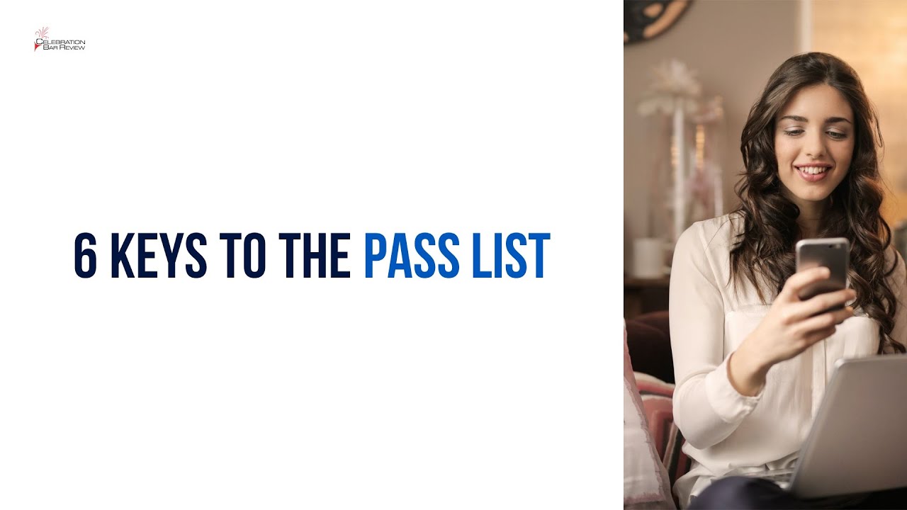 6 Keys To The Pass List : Introduction - YouTube