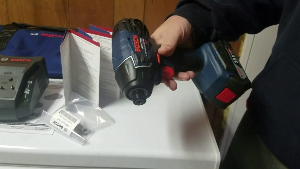 Bosch 18v Drill/Driver and Impact Driver Combo Kit (CLPK232A) YouTube