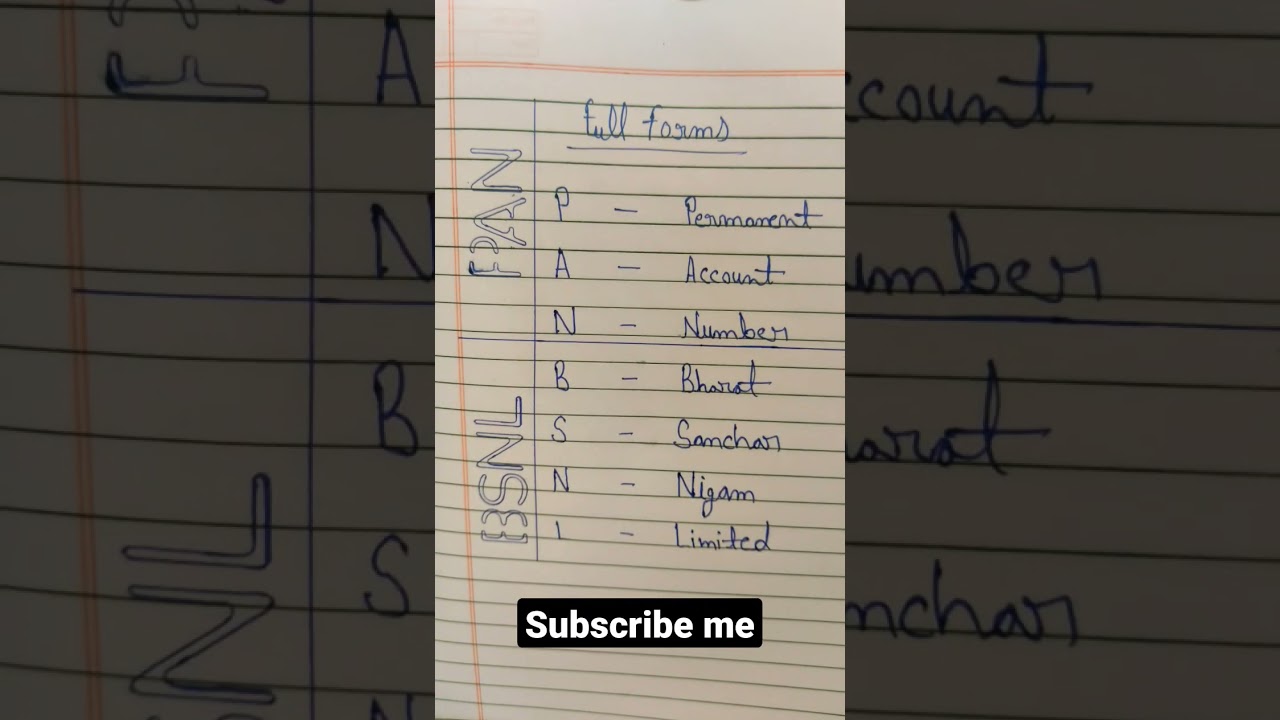 Basic BSNL full form of the year 