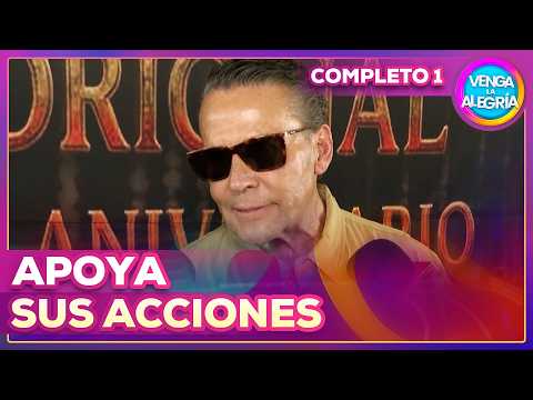 Alfredo Adame respalda a Maribel Guardia y apoya sus acciones | Venga La Alegría