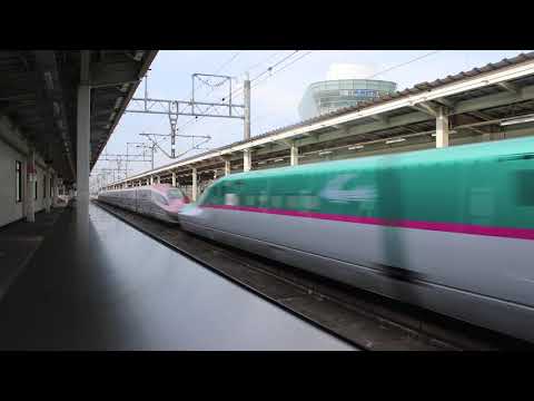 くりこま高原駅　東北新幹線　320キロ通過2