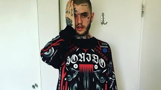 Lil Peep during 'No Respect Freestyle' music video shooting.