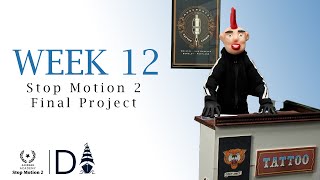 Inkremental Tattoo | Stop Motion 02 | Week 12 Final Project | Aardman Academy | Dismasted & Adrift