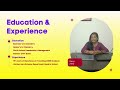 Meet our Teachers | Science | Chemistry | Jincy Jinto at Urja Talents