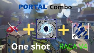 O MELHOR COMBO de PORTAL ONE SHOT QUE FAZ MEDO nos ADVERSÁRIOS 😱🔥 Blox  Fruits 