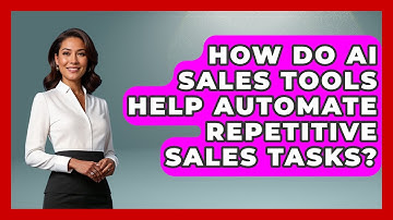How Do AI Sales Tools Help Automate Repetitive Sales Tasks? | Sales Pro Blueprint News