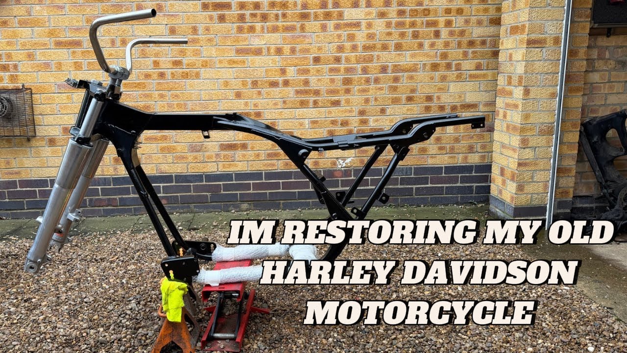 IM RESTORING MY OLD HARLEY DAVIDSON MOTORCYCLE! - EPISODE SIX