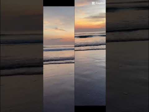 غروب الشمس في شاطئ سيمنياك بالي