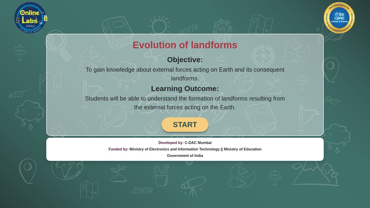 Evolution of landforms
