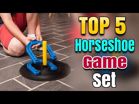 Best Horseshoe Game Set Rubber And Metal