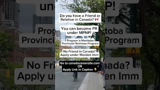 🇨🇦 Manitoba Provincial Nominee Program | canadacareersite.com
