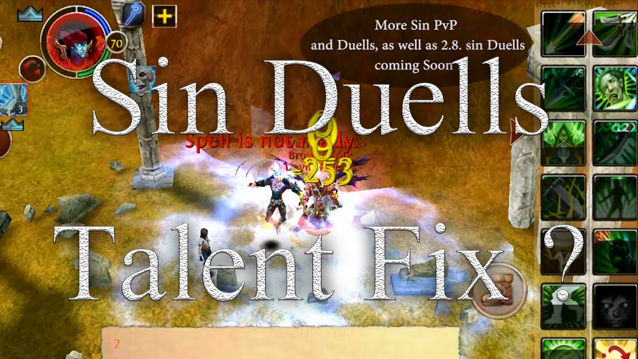 Order and Chaos Online Sin Duell - Talent Fix?