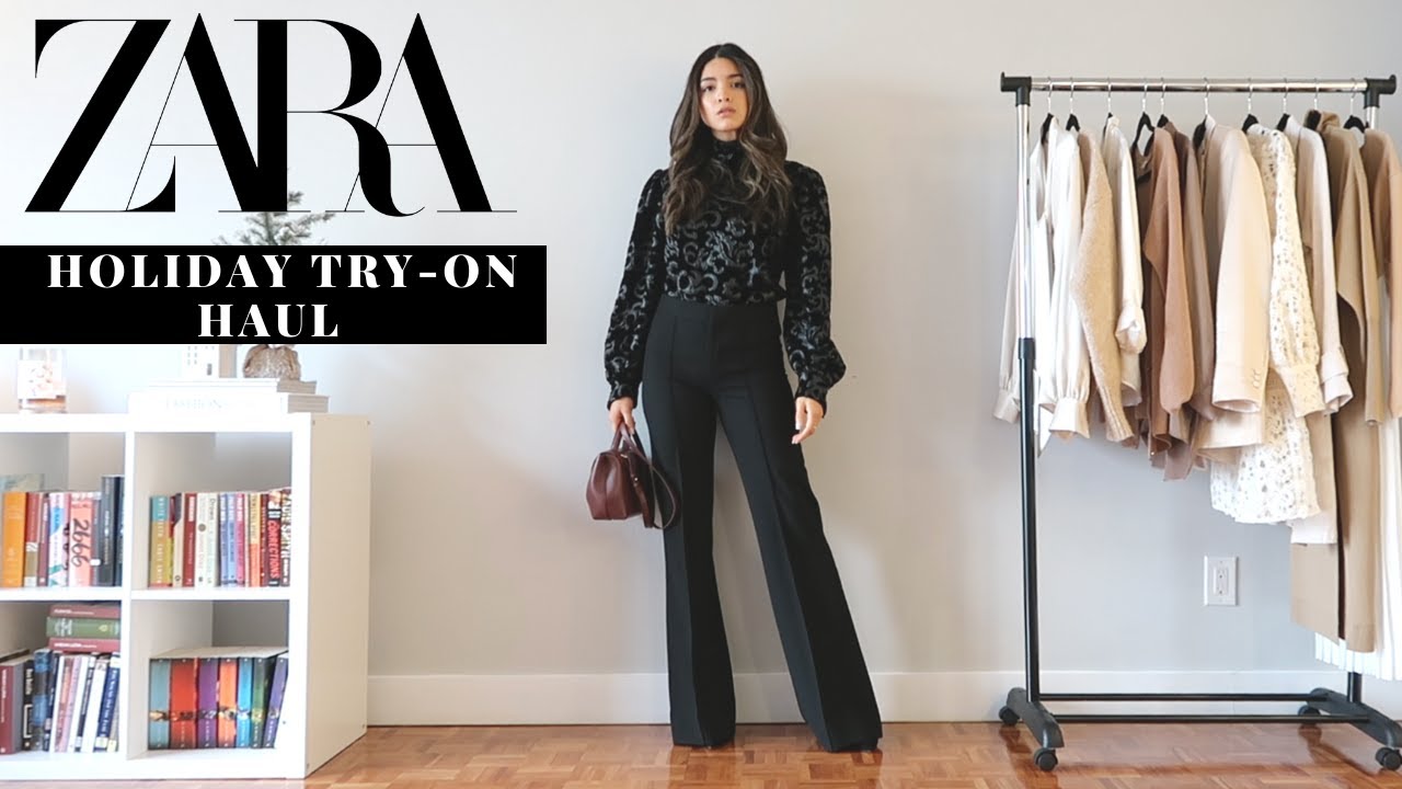 ZARA TRY-ON HAUL | NEW YEARS EVE OUTFITS | VLOGMAS DAY 9 | Samantha Guerrero