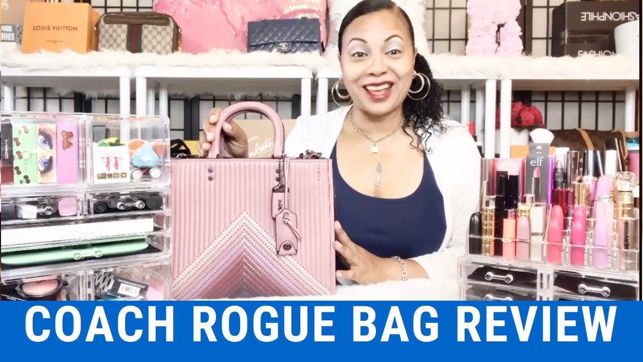 COACH ROGUE BAG REVIEW from my COACH ROGUE BAG COLLECTION / COACH ...