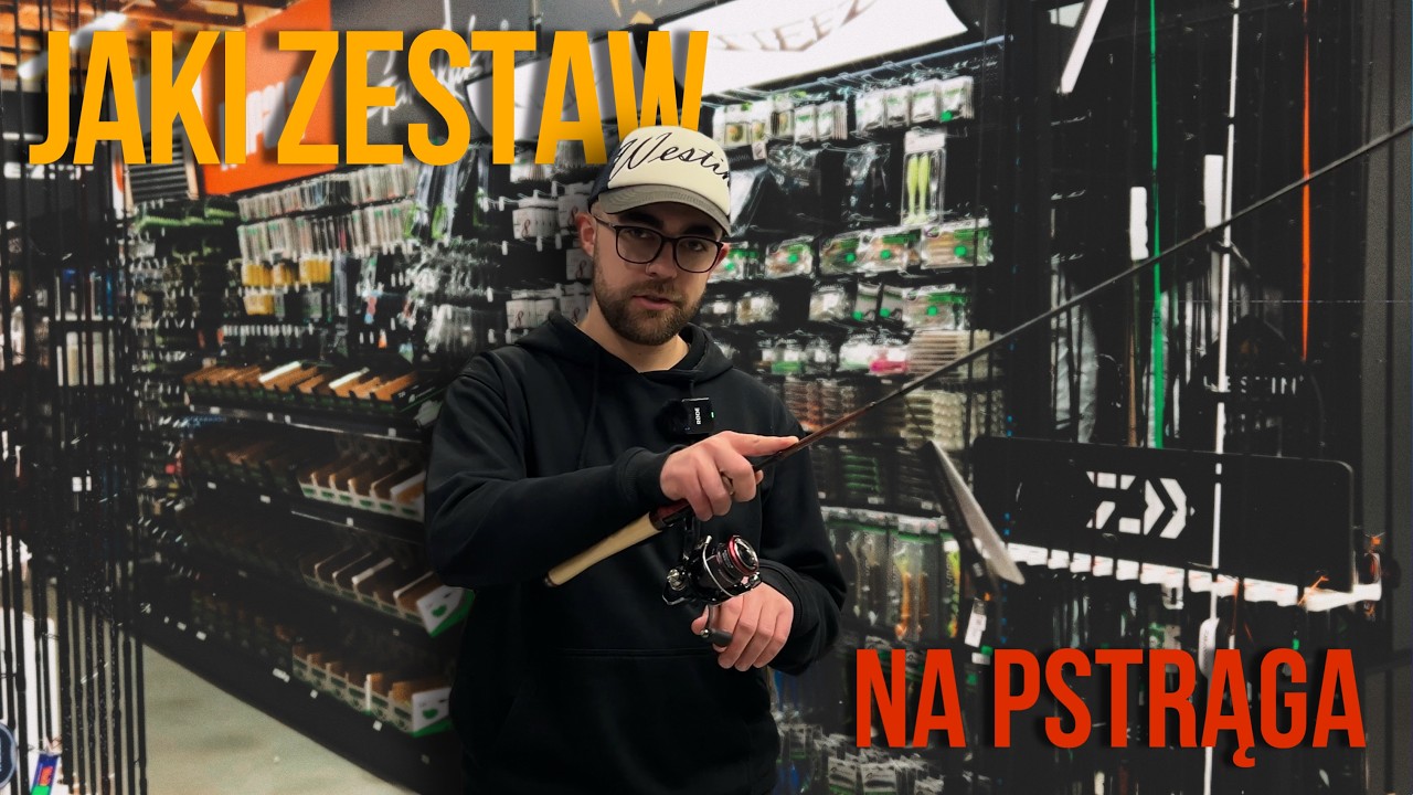 Wędka i kołowrotek na pstrąga - od 300 do 1500 złotych