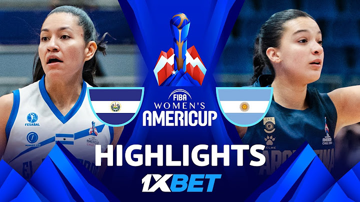El Salvador 🇸🇻 vs Argentina 🇦🇷 | 1XBET Highlights | FIBA AmeriCup Women 2025