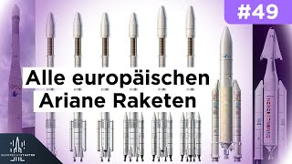 ReUpload: Alle europäischen Ariane Raketen vorgestellt