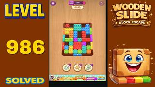 Wooden Slide – Level 986 | Walkthrough