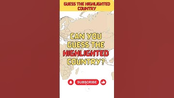 Guess the Country on Map | With Hint #gk #map #shorts