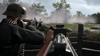 Hell Let Loose - Defending An Artillery Position In Normandy (narrated gameplay)