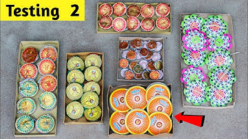 Different types of Chakri Testing | Diwali Stash Testing video 2 , Cracker 2021