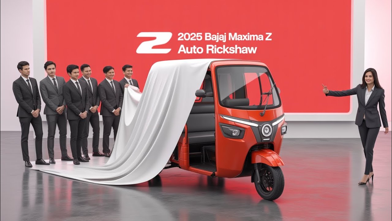 2025 Bajaj Maxima Z Auto Rickshaw LAUNCHED! You Won’t Believe What’s ...