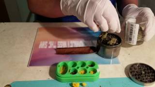 How to roll a blunt with bho
