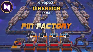 PIN FACTORY: Cheating or Clever? | 08 | Shapez 2 DIMENSION UPDATE | Tutorial/Lets Play screenshot 3