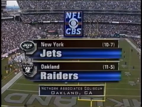 NFL 2002-03 Jets vs Raiders Divisional Playoff Intro