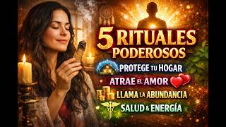 5 Rituales Poderosos para Proteger tu Casa, atraer Amor, Abundancia, Salud y Vibrar Alto Todo el Día