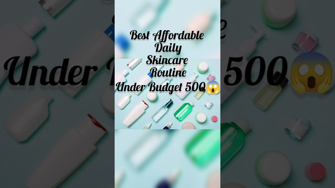 MOST *Affordable* 😱🩵 Skincare to use 2025 under Budget Rs.500|| 