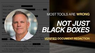 Permanent PDF Redaction (Verified) — Remove Text, Not Just Black Boxes