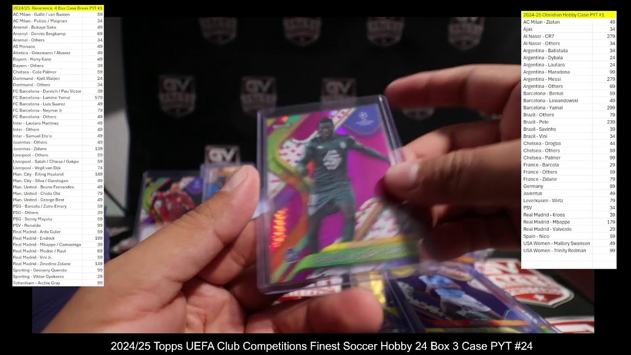 GV Sports Cards Live Box Soccer Breaks | #liveboxbreaks #groupbreaks #sportscards #boxbreak
