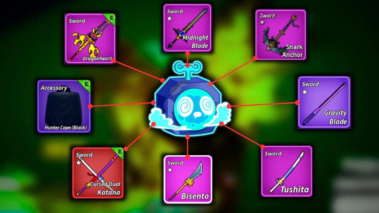 I Used  PORTAL + 7 SWORD To Hunt Bounty In Blox Fruit(Finally 8 Million Bounty)