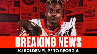 BREAKING: Georgia Bulldogs CROWNED with No. 1 Recruiting Class in 2024 Cycle with 5⭐️ KJ Bolden FLIP