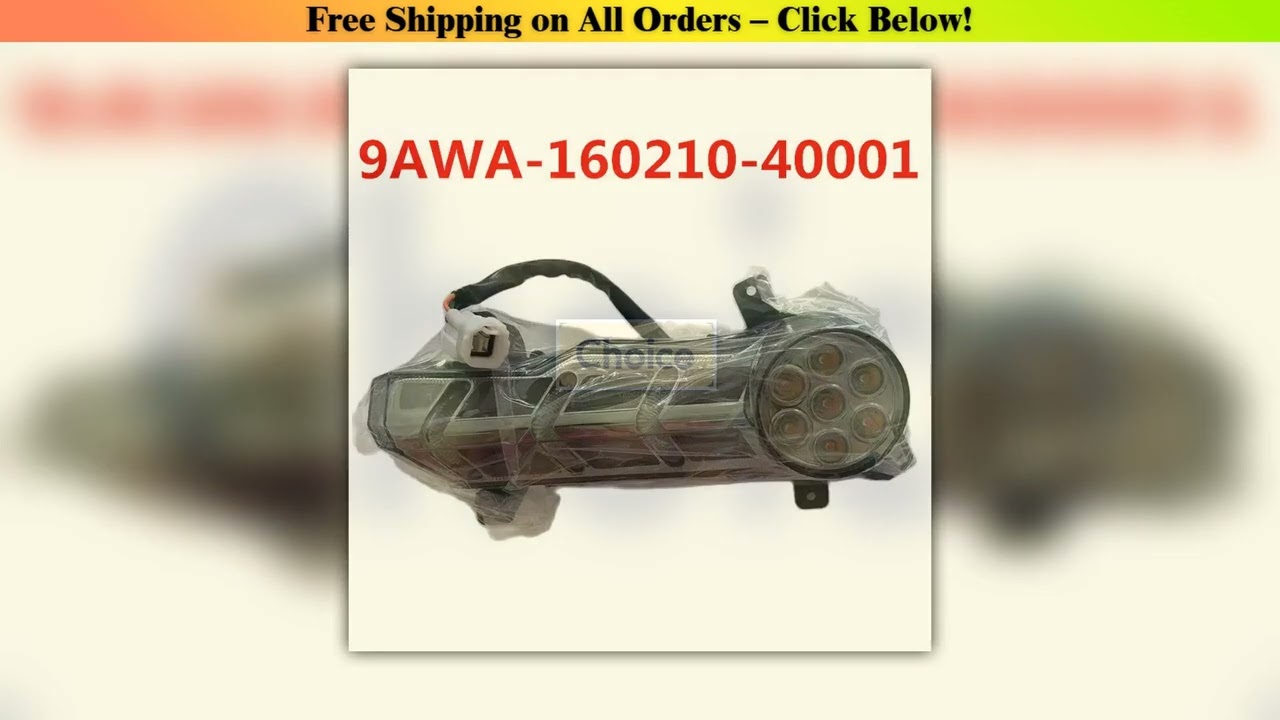 ORIGINAL Package LH Or RH TAILLIGHT Assy WaterProof Plug 9AWA-160210-40001