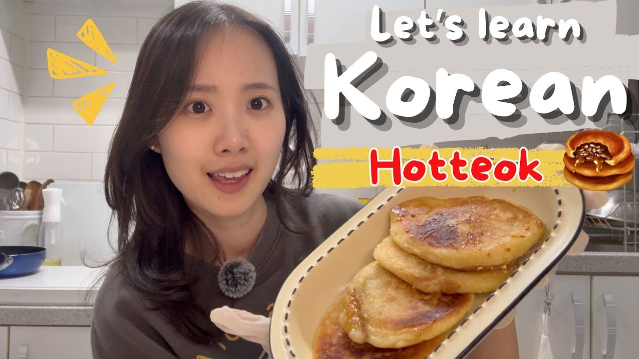 Learn Korean while making Hotteok | Comprehensible input vlog for intermediate | Korean podcast