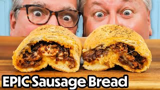 The MOST AMAZING Sausage Bread!