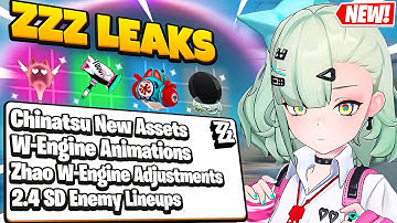Zenless Zone Zero 2.5 LEAKS — New Chinatsu Assets, Zhao W-Engine Rework & 2.4 SD Enemy Lineups