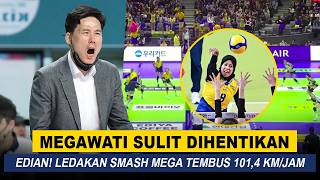 MEGAWATI SULIT DIHENTIKAN! Spike Petir tembus 104 Km, Kang Sung-Hyung Full Senyum