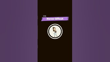 CSS Hover Effect || profile Hover Effect|| Html CSS #shorts #programming #css #codethedesign