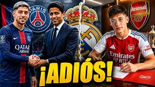 🚨💣¡ESCÁNDALO EN EL REAL MADRID! ¡EL PSG SE VENGA Y LLEVA A VALVERDE Y ARDA AL ARSENAL!😱