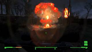 Fallout 4 Super Mutant Explosion
