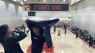 CUI vs UCLA at USC tournament
